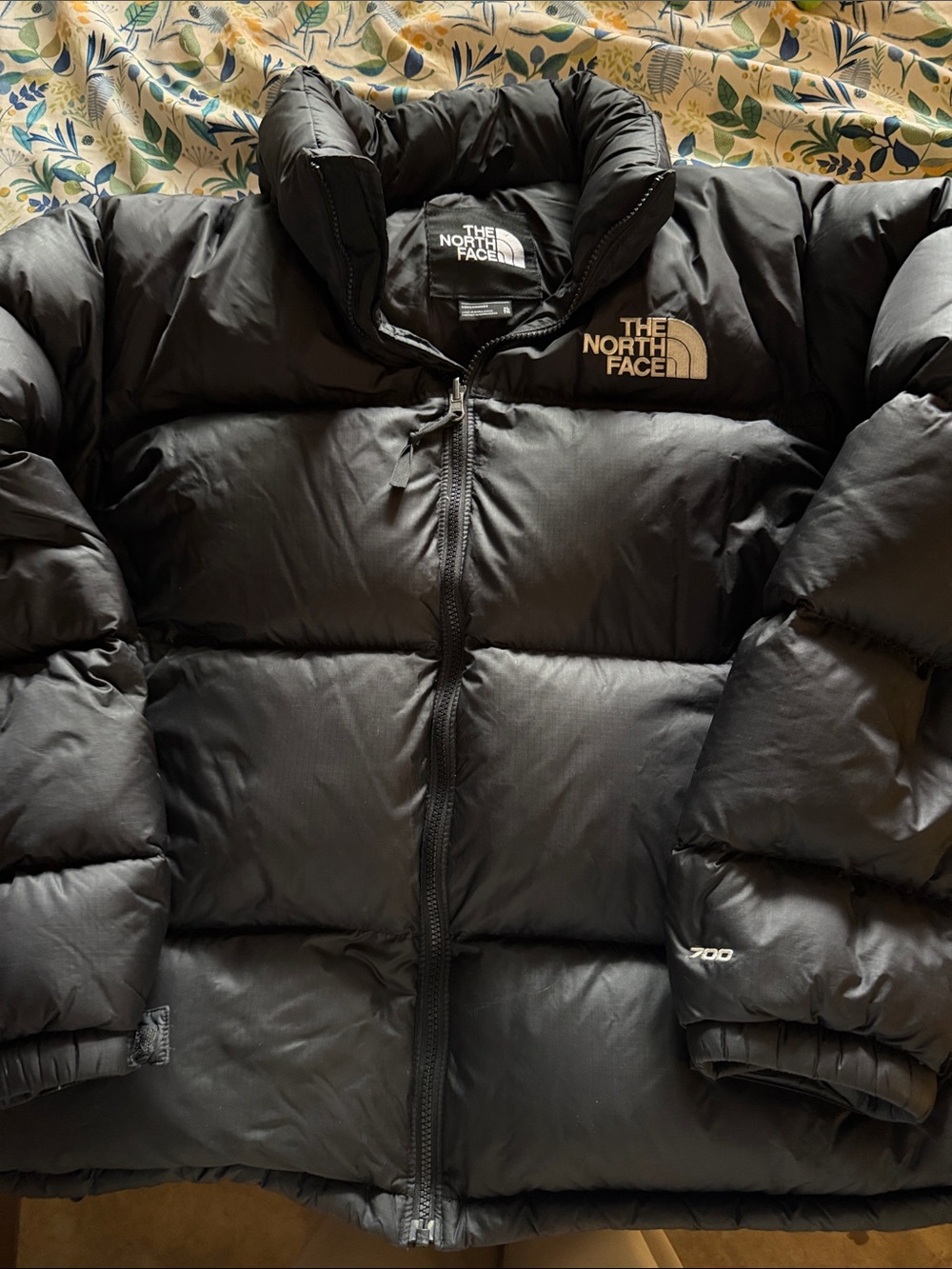 The North Face Black Men’s Puffer Jacket with 700 Insulation
